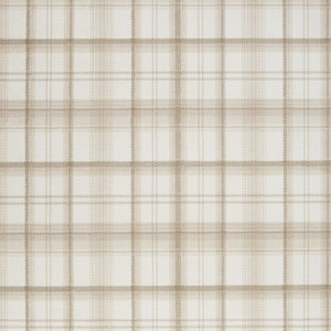 Homeroots 8' X 10' Beige And Ivory Plaid Power Loom Area Rug  Polypropylene 545407