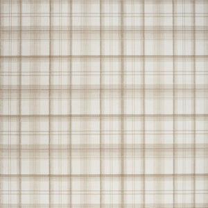 Homeroots 8' X 10' Beige And Ivory Plaid Power Loom Area Rug  Polypropylene 545407