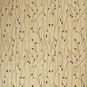 Homeroots 8' X 10' Beige And Black Floral Power Loom Area Rug  Polypropylene 545408