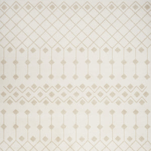 Homeroots 5' X 7' Beige And Ivory Moroccan Power Loom Area Rug  Polypropylene 545417