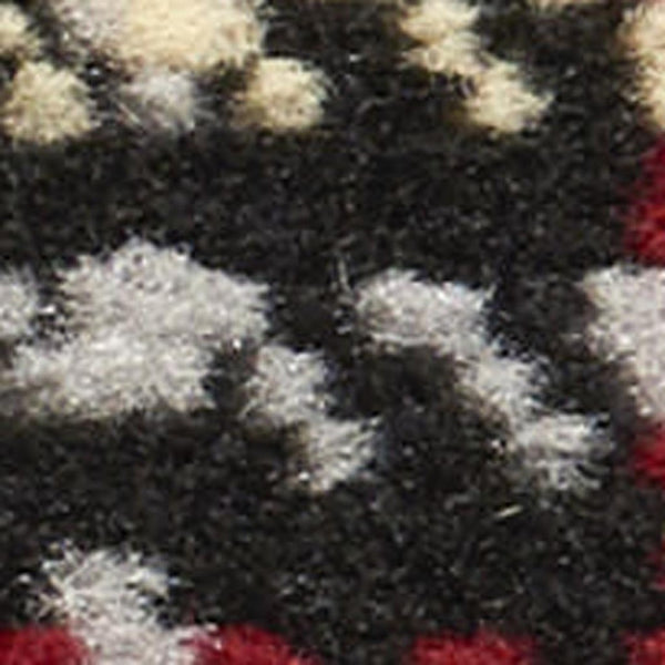 HomeRoots 6' Red and Black Plaid Power Loom Area Rug - Stylish Durable Tartan Design for Any Living Space 6' X 9' 545429