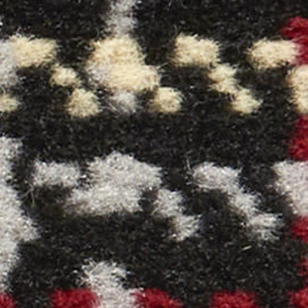 HomeRoots 7' Red and Black Plaid Power Loom Area Rug - Durable, Stylish, and Perfect for High-Traffic Spaces 7' X 10' 545430