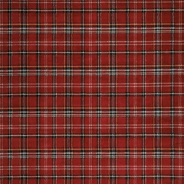 HomeRoots 8' Red and Black Plaid Power Loom Area Rug - Durable, Cozy, and Versatile for Any Room Decor 8' X 10' 545436