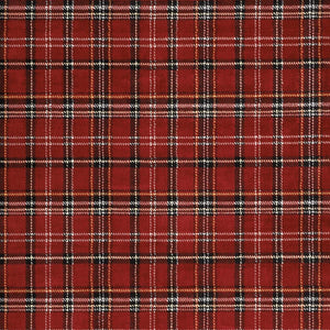 Homeroots 8' X 10' Red And Black Plaid Power Loom Area Rug  Polypropylene 545436