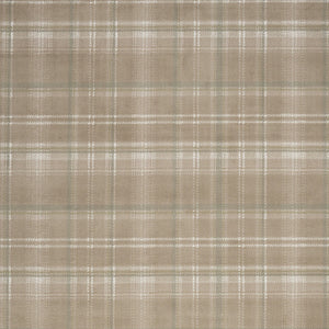 Homeroots 5' X 7' Brown And Ivory Plaid Non Skid Area Rug  Polypropylene 545438