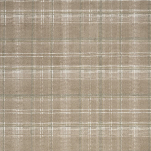 Homeroots 5' X 7' Brown And Ivory Plaid Non Skid Area Rug  Polypropylene 545438