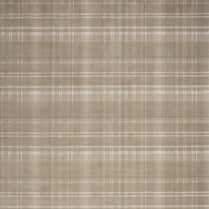 Homeroots 5' X 7' Brown And Ivory Plaid Non Skid Area Rug  Polypropylene 545438