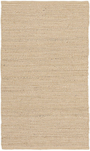 Homeroots 3' X 5' Natural Jute Flatweave Handmade Area Rug  Jute 545441