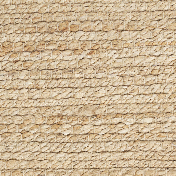 Homeroots 6' X 9' Natural Jute Flatweave Handmade Area Rug  Jute 545445