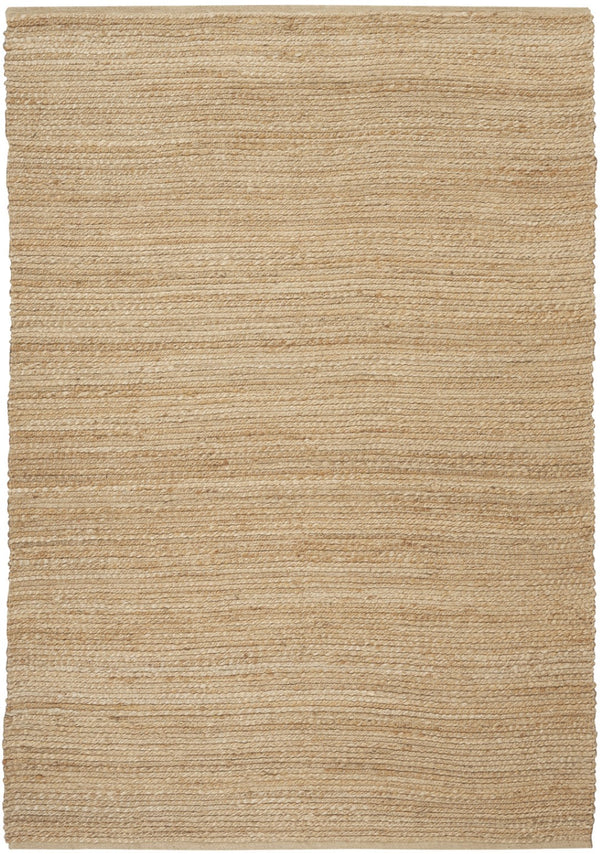 HomeRoots 4' Natural Jute Handmade Flatweave Area Rug - Soft, Durable, and Versatile for Every Room Decor 6' X 9' 545445