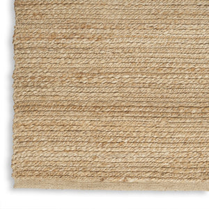 Handwoven Jute Flatweave Runner Rug Natural Fiber Artisan Accent for Hallways and Entryways