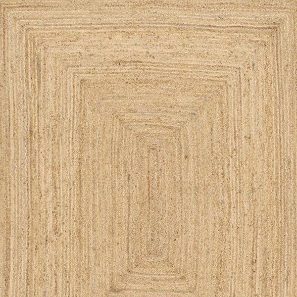 6x9 Handwoven Natural Jute Flatweave Area Rug Reversible Cottage Living Room