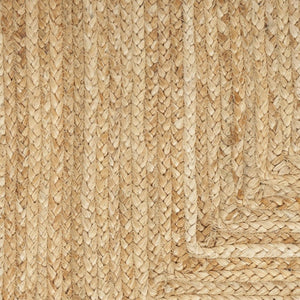 6x9 Handwoven Natural Jute Flatweave Area Rug Reversible Cottage Living Room