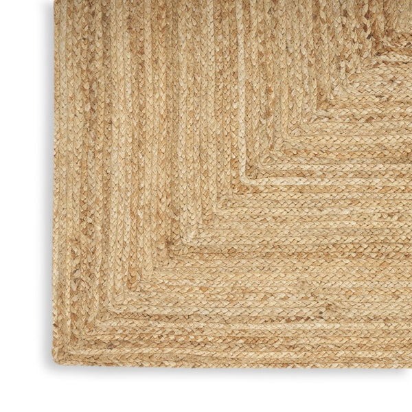 6x9 Handwoven Natural Jute Flatweave Area Rug Reversible Cottage Living Room