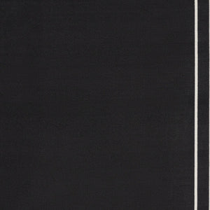 HomeRoots 9' X 12' Black And Ivory Indoor Outdoor Area Rug - Durable, Stylish Design for Any Space, Easy Care! 545473