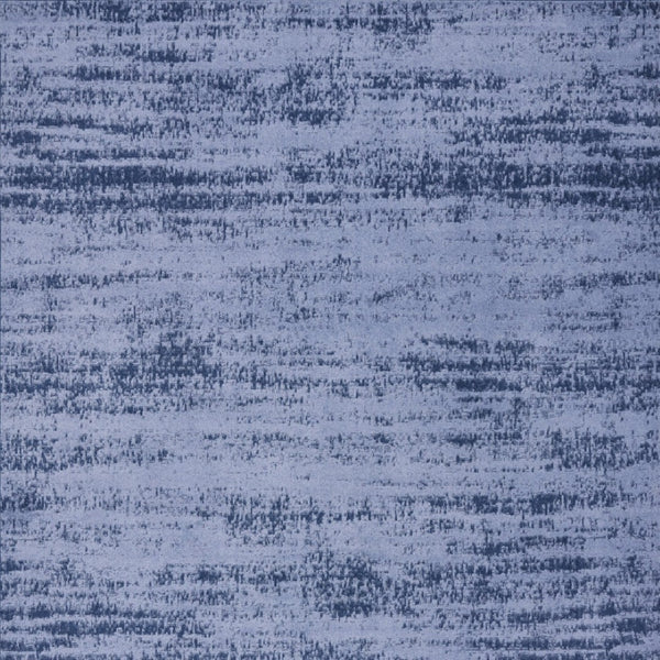 HomeRoots 9' X 12' Denim Blue and Navy Abstract Area Rug - Durable, Stylish Indoor/Outdoor Design for Any Space 545475