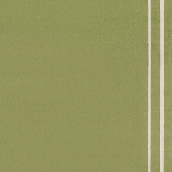 HomeRoots 9' Green and Ivory Area Rug - Durable, Weather-Resistant Design for Indoor & Outdoor Spaces, 9x12 ft 545476