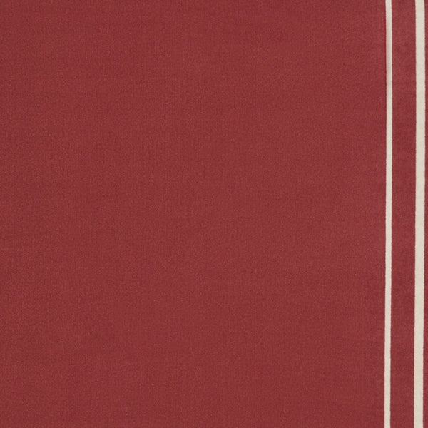 HomeRoots 8' X 10' Elegant Brick Red & Ivory Area Rug - Durable Indoor/Outdoor Accent for Stylish Spaces 545498