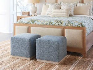 Lexington Barclay Butera Colby Ottoman - Elegant Upholstered Seating By Barclay Butera, Perfect For Stylish Home Decor   5454-45-41