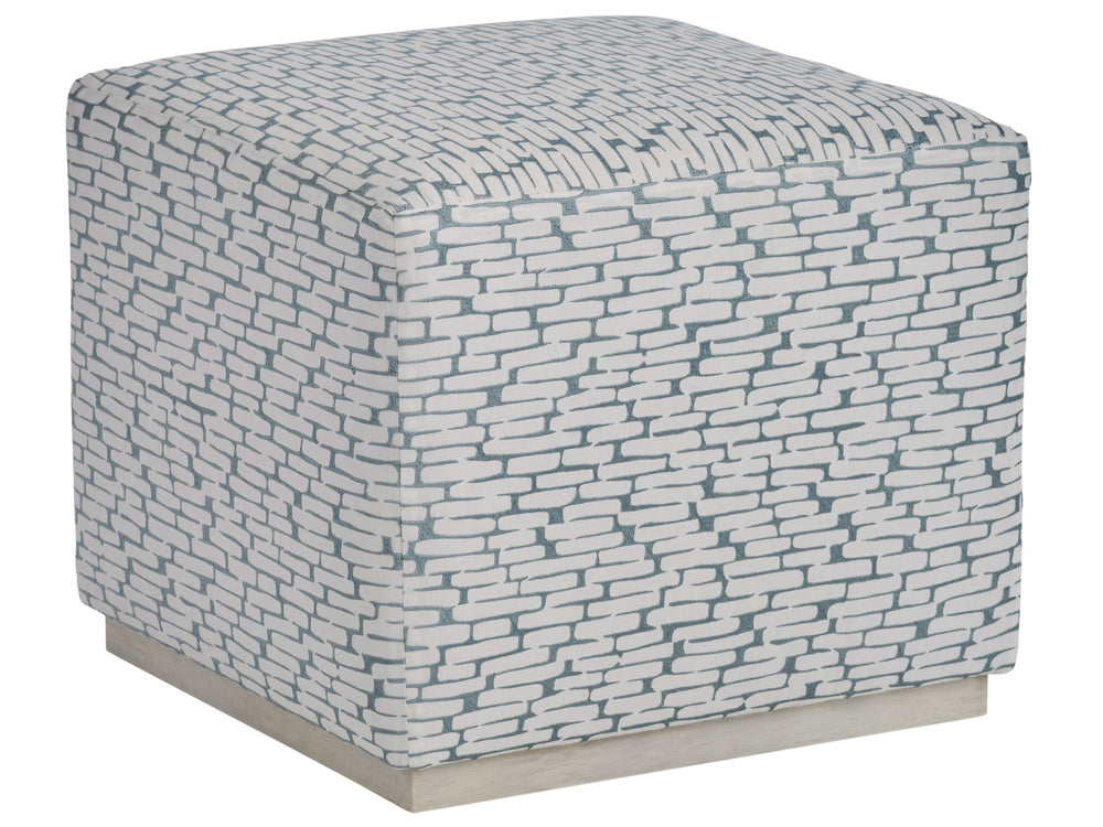 Lexington Barclay Butera Colby Ottoman - Elegant Upholstered Seating By Barclay Butera, Perfect For Stylish Home Decor   5454-45-45