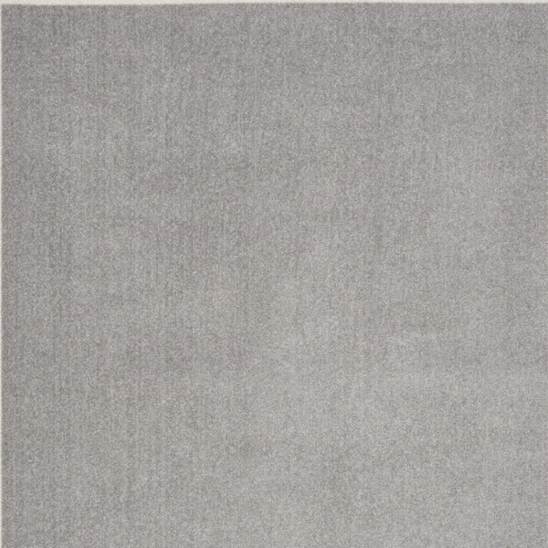 HomeRoots 6' X 9' Gray and Ivory Area Rug - Stylish Indoor/Outdoor Design for Any Home Decor & Easy Care 545525