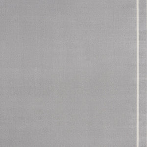 HomeRoots 8' X 10' Gray And Ivory Area Rug - Stylish, Durable Design for Indoor & Outdoor Living Spaces! 545526