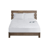 Woolrich Heated Sherpa Casual Mattress Pad WR55-1782 White