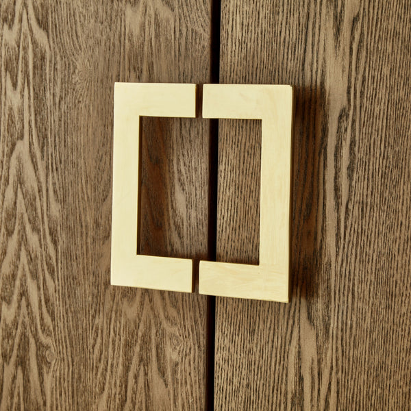 Homeroots 71" Brown Sideboard With Four Doors Ash Brown  545586