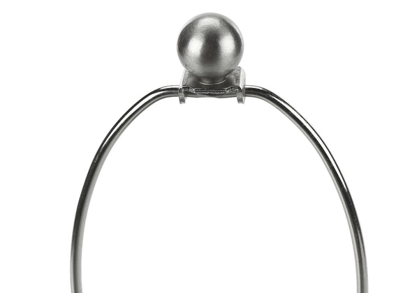 Homeroots 25" Cream Ceramic Gourd Table Lamp With Cream Drum Shade   545797