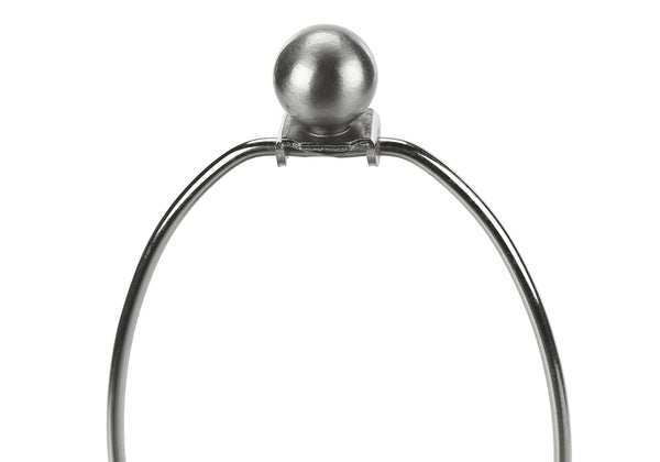 Homeroots 18" Cream Ceramic Round Table Lamp With Cream Drum Shade   545816