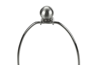 Homeroots 24" Black Ceramic Round Table Lamp With Beige Drum Shade   545820