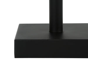 HomeRoots Set of Two 17" Black Metal Candlestick USB Table Lamps with Beige Shade - Perfect for Any Room! 545832