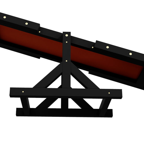 English Elm Pawhut Wooden Dog Agility Seesaw - Durable Outdoor Training Toy For Balance & Confidence Building Fun W2225P200471-GIGA