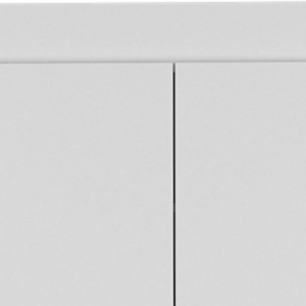 HomeRoots 67" White Wood Pantry Closet – Tall Storage Solution with 5 Shelves for Kitchen & Home Organization 546398