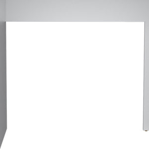 Homeroots 47" White Wood Computer Desk - Stylish, Durable, And Perfectly Sized For Your Professional Workspace   546418