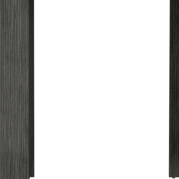 Homeroots 36" Elegant White And Gray Marble Kitchen Island With Wood Storage – Versatile, Stylish, Functional!   546425