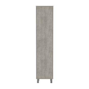 Homeroots 71" Gray Wood Pantry Cabinet - Stylish Storage Solution For Organizing Canned Goods & More!  Manufactured Wood 546430