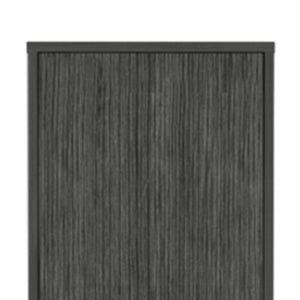 HomeRoots 71" Gray Wood Pantry Cabinet - Smart, Stylish Storage Solution for Narrow Spaces & Modern Homes 546431
