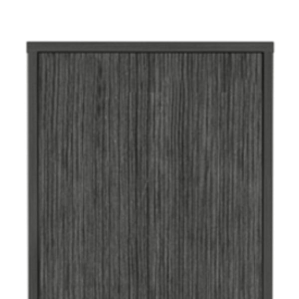 HomeRoots 71" Gray Wood Pantry Cabinet - Smart, Stylish Storage Solution for Narrow Spaces & Modern Homes 546431