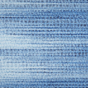 Homeroots 6' Blue Ombre Distressed Non-skid Area Rug - Stain Resistant, Durable, Perfect For Kids & Pets! 6' X 9' Polyester 546499
