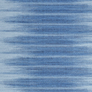Homeroots 6' Blue Ombre Distressed Non-skid Area Rug - Stain Resistant, Durable, Perfect For Kids & Pets! 6' X 9' Polyester 546499
