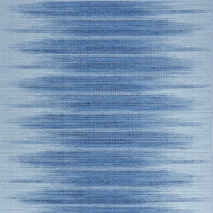 Homeroots 6' Blue Ombre Distressed Non-skid Area Rug - Stain Resistant, Durable, Perfect For Kids & Pets! 6' X 9' Polyester 546499