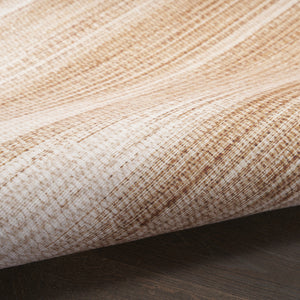 Homeroots 6' Brown Ombre Distressed Area Rug - Non-skid, Stain Resistant, Durable, Perfect For Kids & Pets! 6' X 9' Polyester 546503