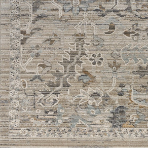 Southwestern Distressed Runner Rug Fringed Low Pile Polyester Blend Hallway Entryway Accent