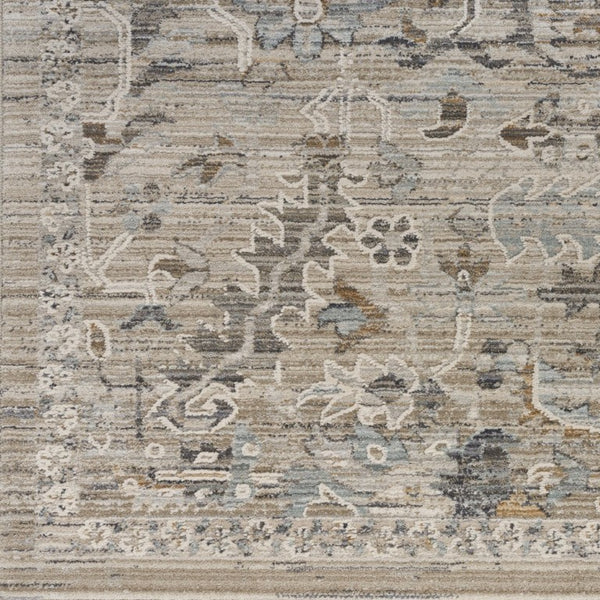 Southwestern Distressed Runner Rug Fringed Low Pile Polyester Blend Hallway Entryway Accent