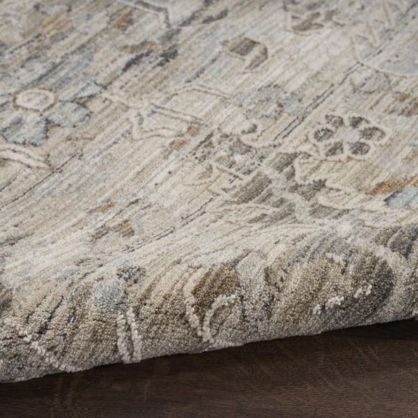 Southwestern Distressed Runner Rug Fringed Low Pile Polyester Blend Hallway Entryway Accent