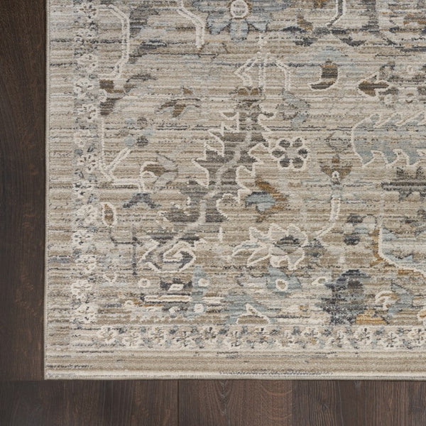 Southwestern Distressed Runner Rug Fringed Low Pile Polyester Blend Hallway Entryway Accent