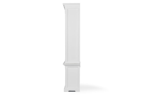 HomeRoots 65" Elegant Solid Wood Dining Hutch with 14 Shelves for Stylish Storage & Display in Any Room 546596