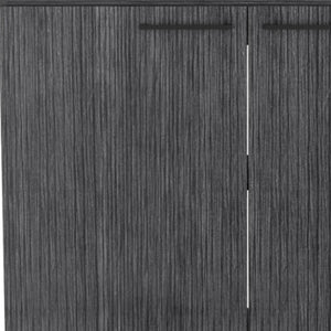 Homeroots 39" Sleek Silver & Smoky Black Stainless Steel Drop-in Utility Sink For Modern Kitchens & Easy Cleanup   546612