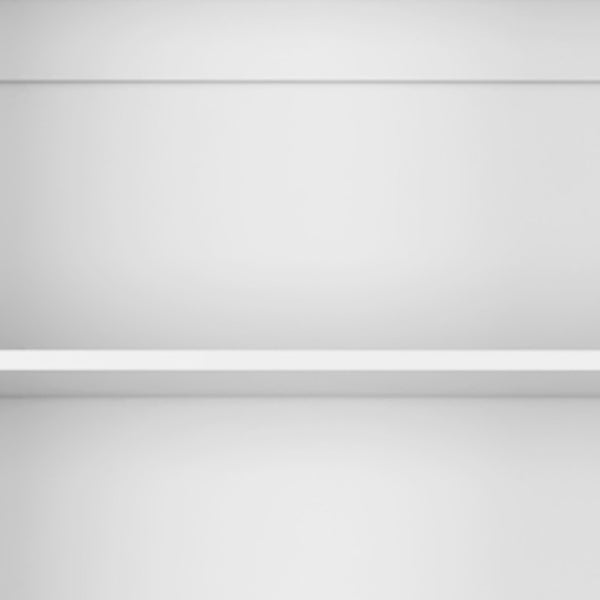 HomeRoots Set of Two White Wood Five-Tier Modular Bookcases with Doors for Stylish Storage Solutions 546614